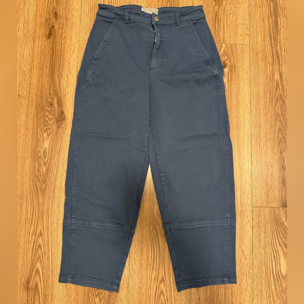 Everlane Barrel Pant - Blue - Size 6